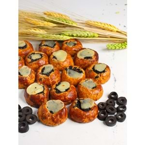 Zeytinli Kaşarlı Kurabiye