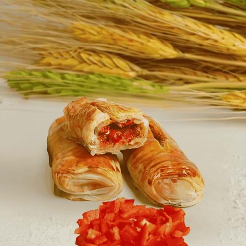 Közlenmiş Biberli Börek