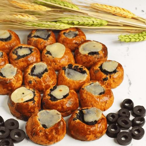Zeytinli Kaşarlı Kurabiye